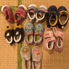 13〜15センチ、子供靴7足