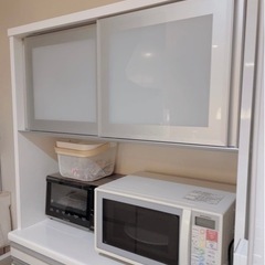 食器棚 服部家具 オーダーメイド品「メッカ 1000」幅98cm