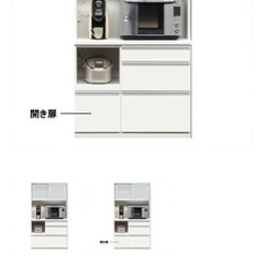 食器棚 服部家具 オーダーメイド品「メッカ 1000」幅98cm