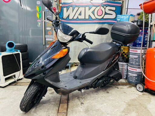 ★実動！アドレスV125 CF4EA 2013年モデル BOX付！ Fi 千葉 木更津から ローン可！ 配送可！125 通勤 通学★
