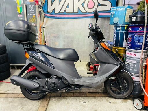 ★実動！アドレスV125 CF4EA 2013年モデル BOX付！ Fi 千葉 木更津から ローン可！ 配送可！125 通勤 通学★ ☆実動！アドレスV125 CF4EA 2013年モデル BOX付！ Fi 千葉 木更津から