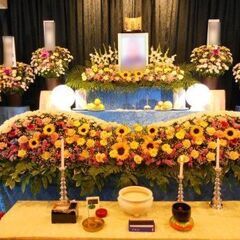 馬込斎場 しおかぜホール茜浜 ご自宅での家族葬·直葬の かすみ式典の画像