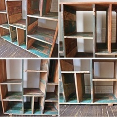 廃盤品 ジャーナルスタンダードファニチャー journal standard Furniture jsf ドリュー DREUX オープンシェルフ 古材 インダストリアル ミリタリーテイスト