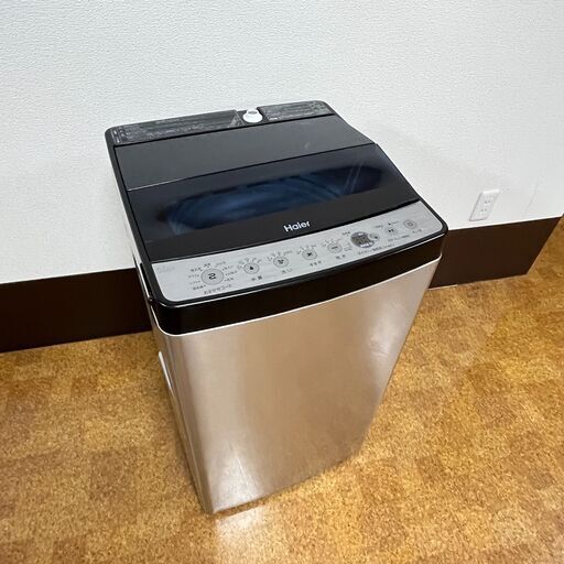 2020年 美品 ハイアール JW-XP2C55F 5.5kg「しわケア脱水」搭載!!黒カビの発生しにくい「ステンレス槽」洗濯機