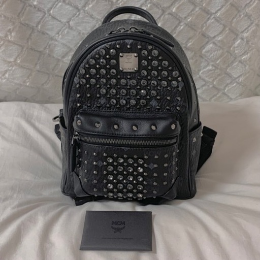 も上 MCM スワロフスキー エムシーエム DIAMOND BACKPACK MINI