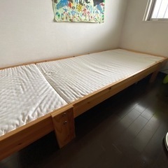【お譲り先決定】IKEA 三段回変型ベッド