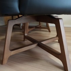 【定価約14万円】LIVING HOUSE / AZUMAYA カフェ風ダイニングテーブルセット