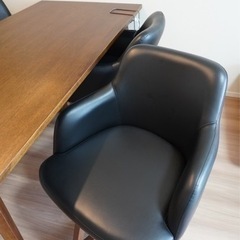 【定価約14万円】LIVING HOUSE / AZUMAYA カフェ風ダイニングテーブルセット