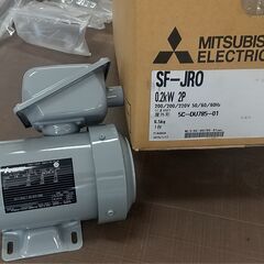 三菱3相モーター新品　0.2kw 2P 200Vx50Hz/60Hz