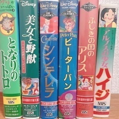 7/28迄　ディズニー　ジブリ　ビデオテープ　VHS