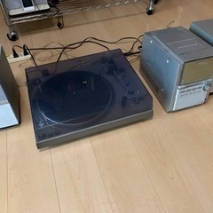 コンポ＆レコードプレーヤー