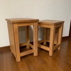 木工室のイス 作業台 椅子