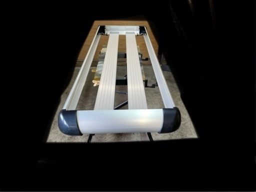 TERZO EA309 ルーフラック ロング シルバー 外寸：150x50x8.6cm 