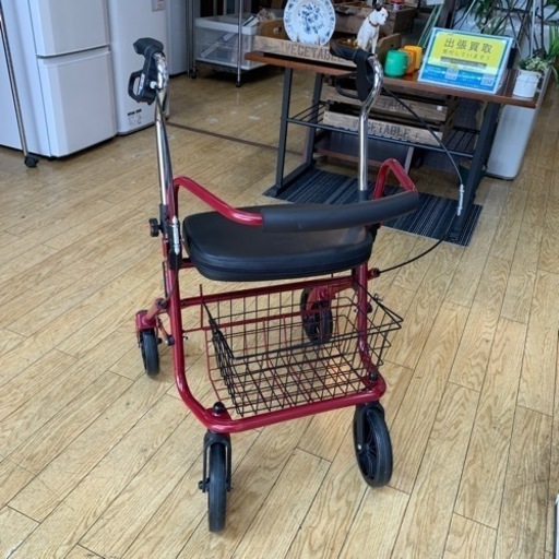 ⭐️美品⭐️Alidge 4輪折り畳み式ローラーウォーカー シニアウォーカー 軽量