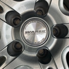 ヴェルファイア ANH20W スタッドレスタイヤ　ホイール付　215/60R17