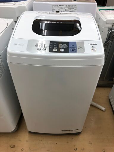 日立　HITACHI/美品/ 全自動洗濯機　NW-50C 2018年製　5kgHITACHI