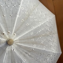 白の日傘
