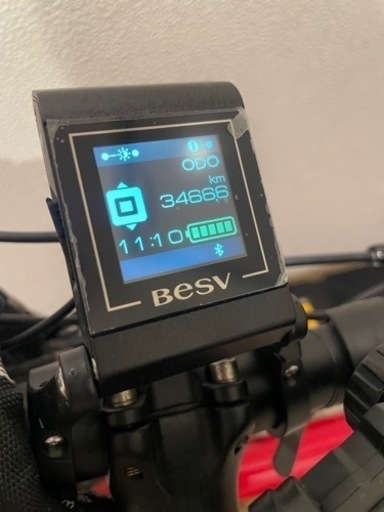 傷ほぼ無し】Besv PSA1(赤)【E-Bike】