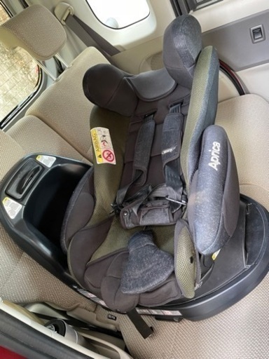 Aprica チャイルドシート グレー ISO fix対応 Aprica チャイルドシート