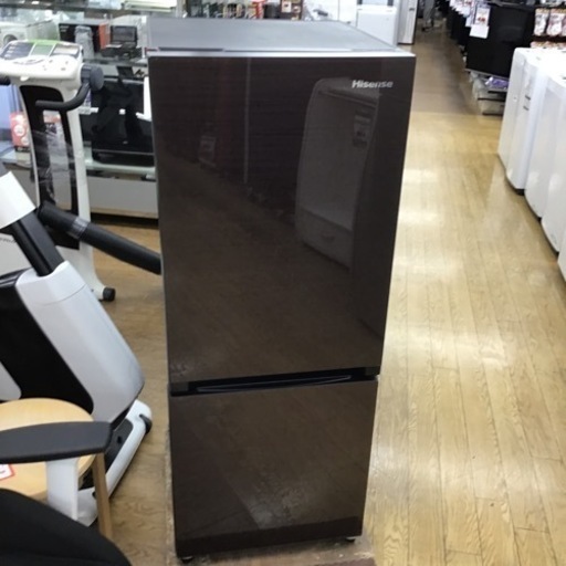 #G-89【ご来店頂ける方限定】Hisenseの2ドア冷凍冷蔵庫です