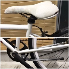 ピストバイク 高額8万円程ホイール付き 固定 フリー 両方 ロードバイク 自転車 クロスバイク マウンテンバイク