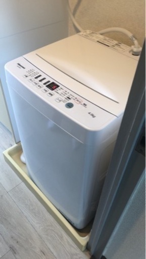 洗濯機 一人暮らし Hisense ハイセンス 4.5kg 10,000