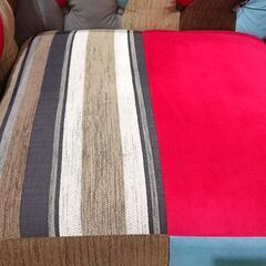 英国調｜チェスターフィールドスタイル｜パッチワークソファ