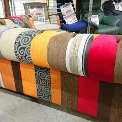 英国調｜チェスターフィールドスタイル｜パッチワークソファ