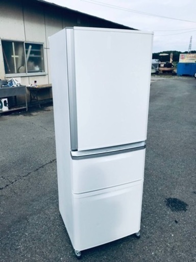 ET1782番⭐️335L⭐️三菱ノンフロン冷凍冷蔵庫⭐️