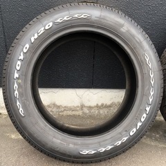 新品 ハイエース用215/60R17 C ホワイトレターx４本セット