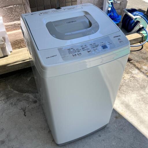 決定】2020年製 日立 NW-H53 全自動洗濯機5 kg 風脱水ピュアホワイト