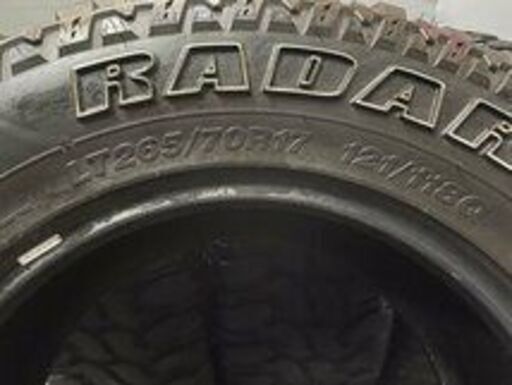 RADAR RENEGADE R7 M/T LT265/70R17 121/118Q 17インチ 夏タイヤ 4本 2017 