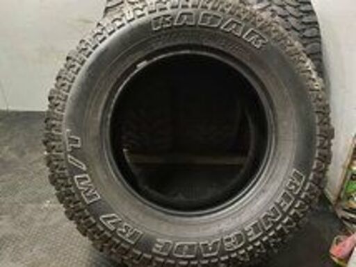 RADAR RENEGADE R7 M/T LT265/70R17 121/118Q 17インチ 夏タイヤ 4本 2017 