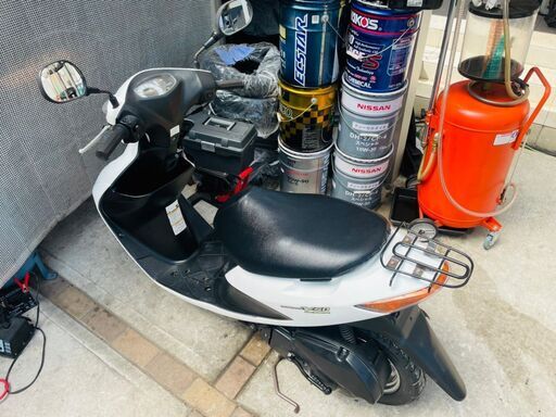 ☆実動！ スズキ アドレスV50 Fi CA44A 前後タイヤ新品！ 駆動系部品