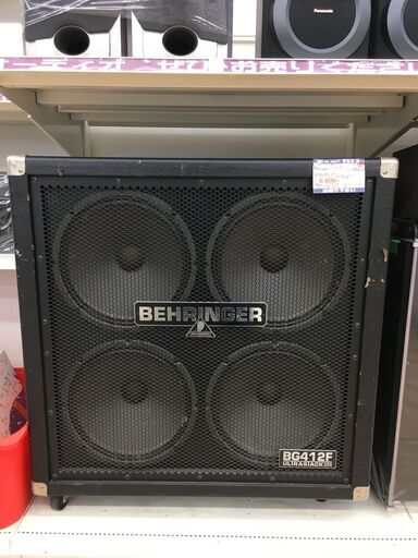 ベリンガー　ギターアンプ　キャビネットスピーカー　BG412F