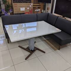 【シギヤマ家具/コーナーダイニングセット/ダイニングセット/コーナーソファ/昇降テーブル】