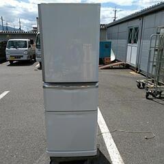 三菱ノンフロン冷凍冷蔵庫 MR-C34X-W形 2014年製