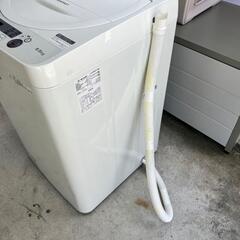 2018年 シャープ/SHARP 全自動洗濯機 5.5kg ES-G5E5-KW