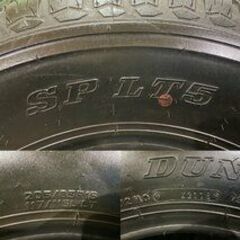 ほぼ未使用 DUNLOP SPLT5 205/85R16 117/115L LT 16インチ ライト 