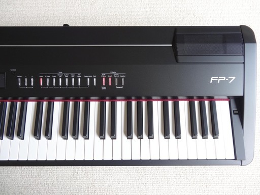 ★美品★Roland ローランド デジタルピアノ（電子ピアノ） FP-7【完動品、非喫煙環境、ペットなし、極僅かなスレのみ、付属品欠品なし】