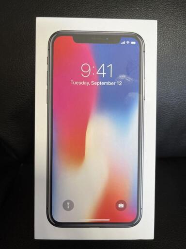 【超美品】iPhone X Space Gray 256 GB SIMフリー