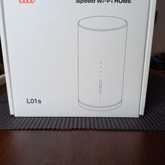 【お値下げ】au Speed Wi-Fi HOME WHITE ...