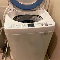 【決まりました】SHARP縦型洗濯機7kg 2014年製造