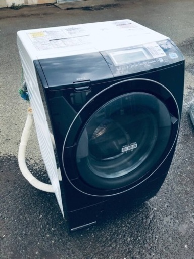 全日本送料無料 ET1816番⭐️ 9.0kg⭐️日立ドラム式電気洗濯乾燥機