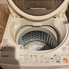 全自動洗濯機　東芝