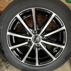 15インチ　アルミ　タイヤ付き　新品同様