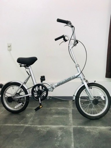 【お譲りする方決まりました】ミムゴ　折りたたみ自転車　新品　シルバー