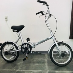 ミムゴ　折りたたみ自転車　新品　シルバー