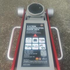 取引中受付終了★低床★フロアジャッキ★2.5t★ガレージジャッキ★アルミ&スチール製★中古