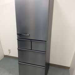 （7/24受渡済）YJT4920【AQUA/アクア 5ドア冷蔵庫】美品 2017年製 AQR-SV42G 家電 キッチン 冷蔵冷凍庫 右開きドア 自動製氷 415L